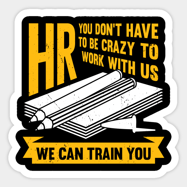 Funny Human Resources HR Specialist Assistant Gift Sticker by Dolde08